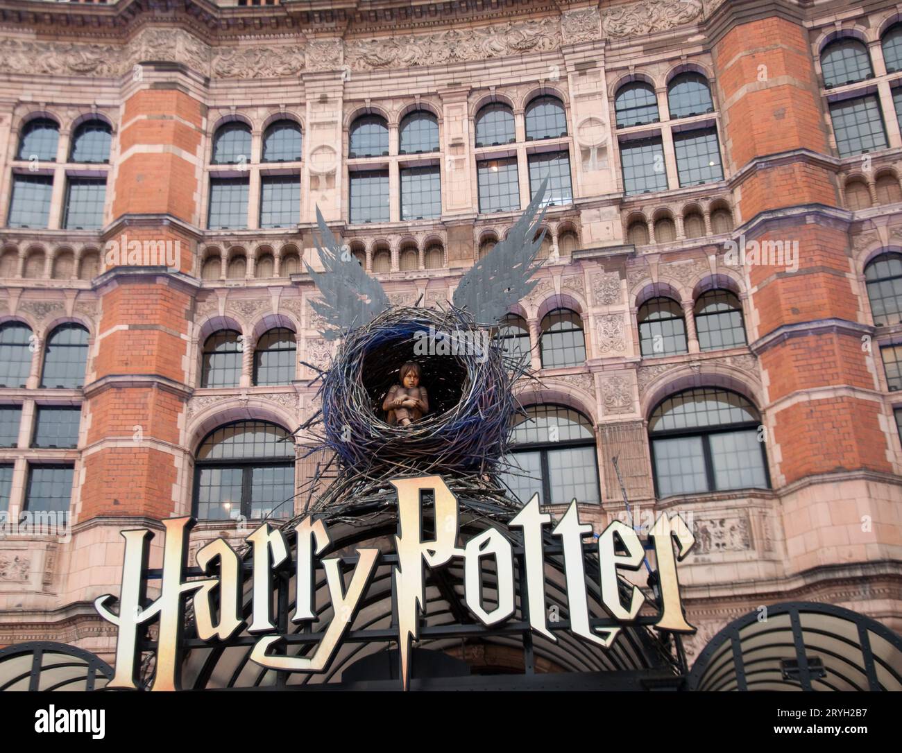 Harry Potter e il bambino maledetto (rappresentazione teatrale), Palace Theatre, Cambridge Circus, Londra, Regno Unito Foto Stock