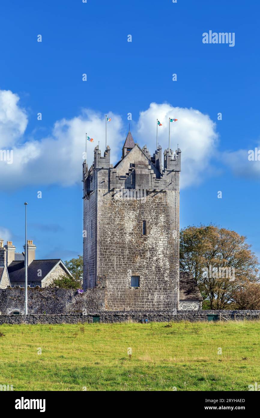 Castello di Claregalway, Irlanda Foto Stock