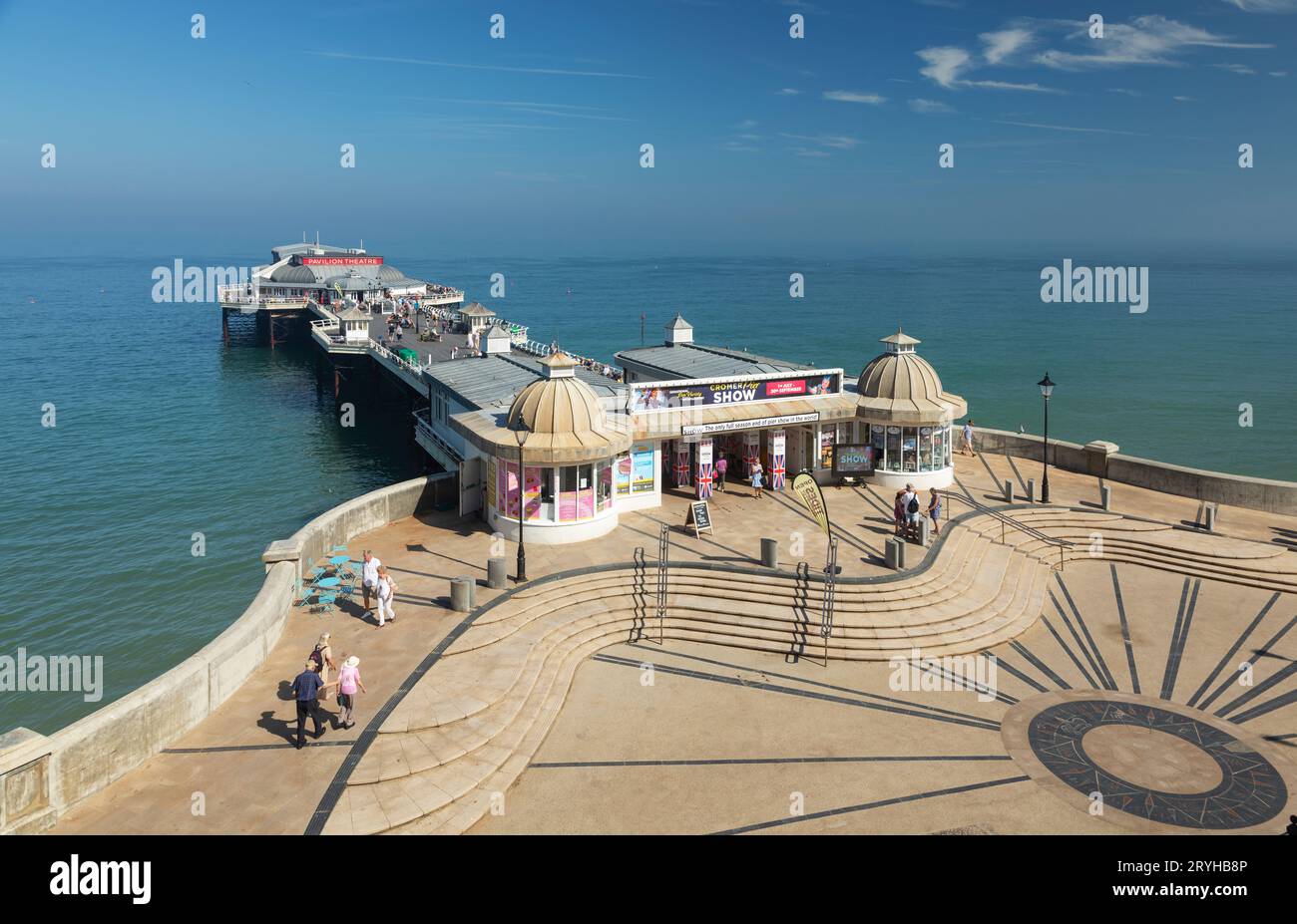 Cromer Pier Foto Stock