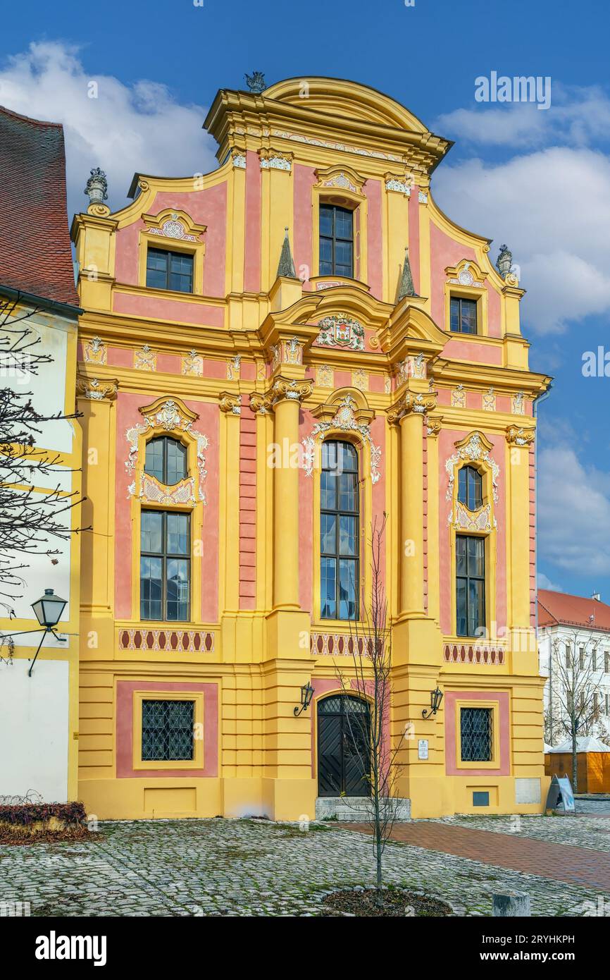 Biblioteca di Stato a Neuburg an der Donau, Germania Foto Stock