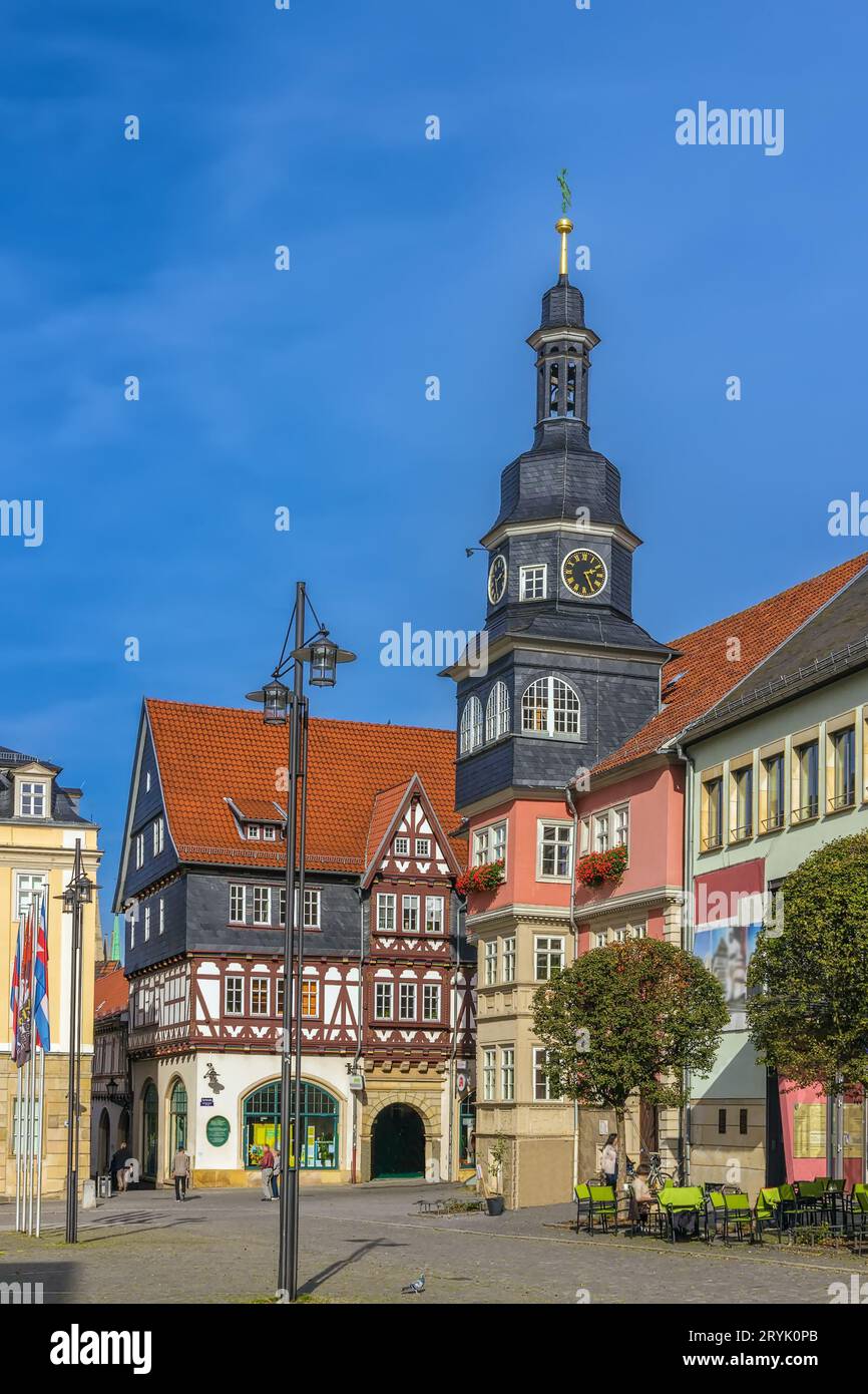 Municipio di Eisenach, Germania Foto Stock