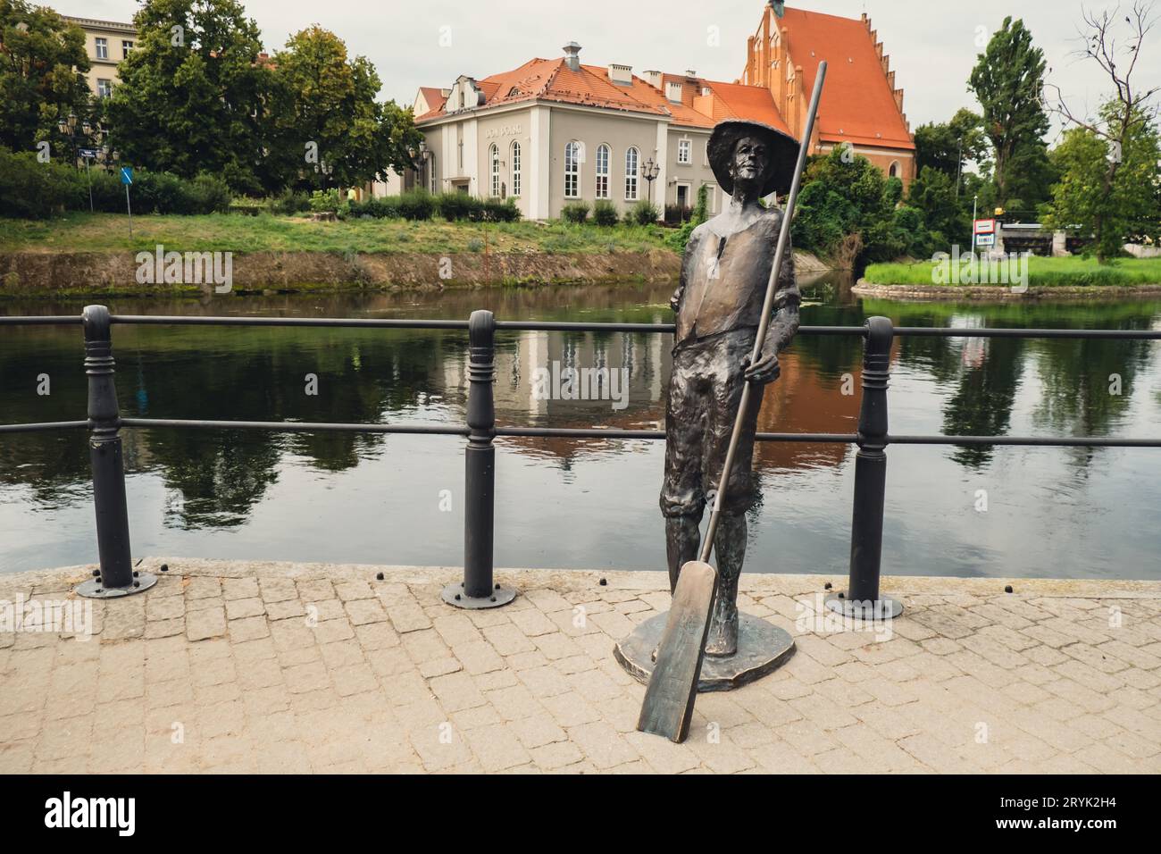 Bydgoszcz, Polonia, agosto 2022. Famoso monumento Vista della città dell'architettura famosa destinazione turistica di viaggio per le attrazioni turistiche Foto Stock