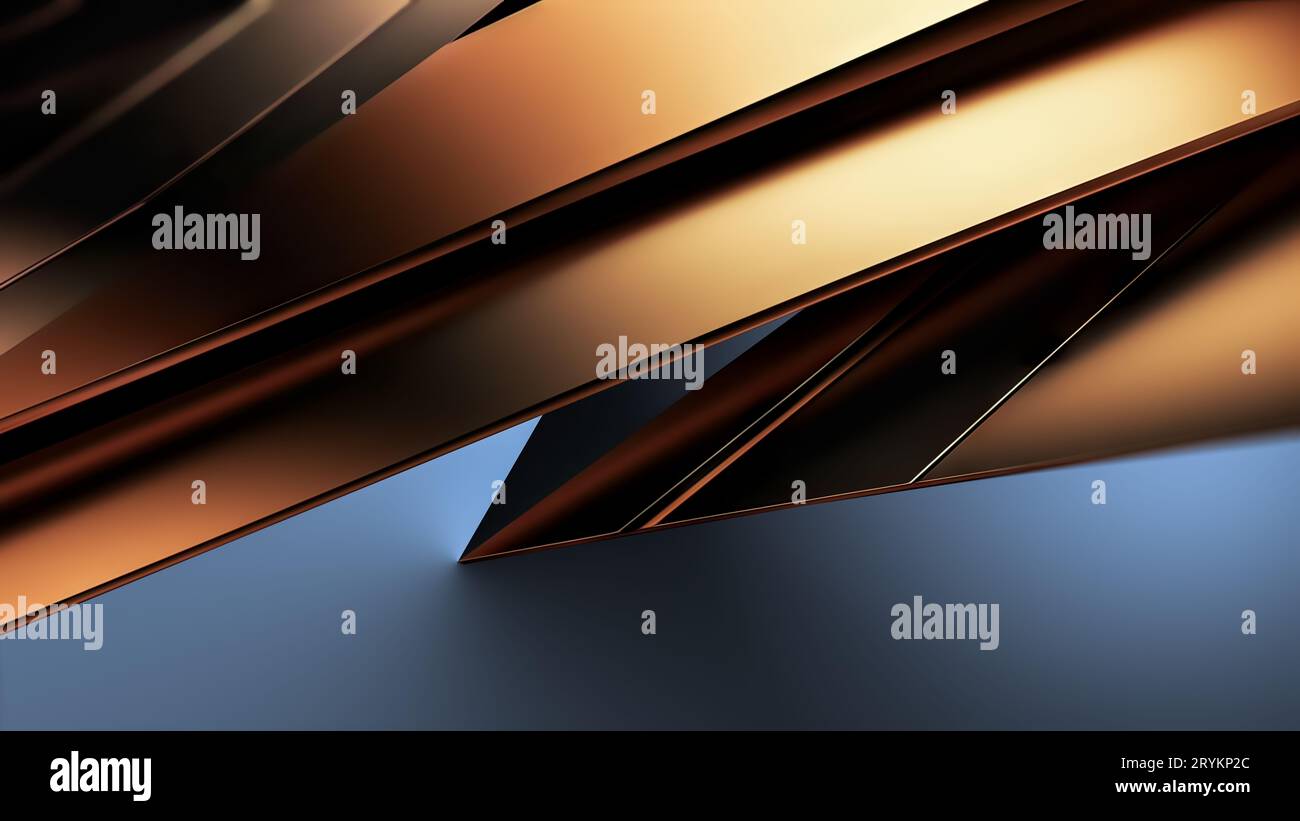 3D Abstract Business background Foto Stock