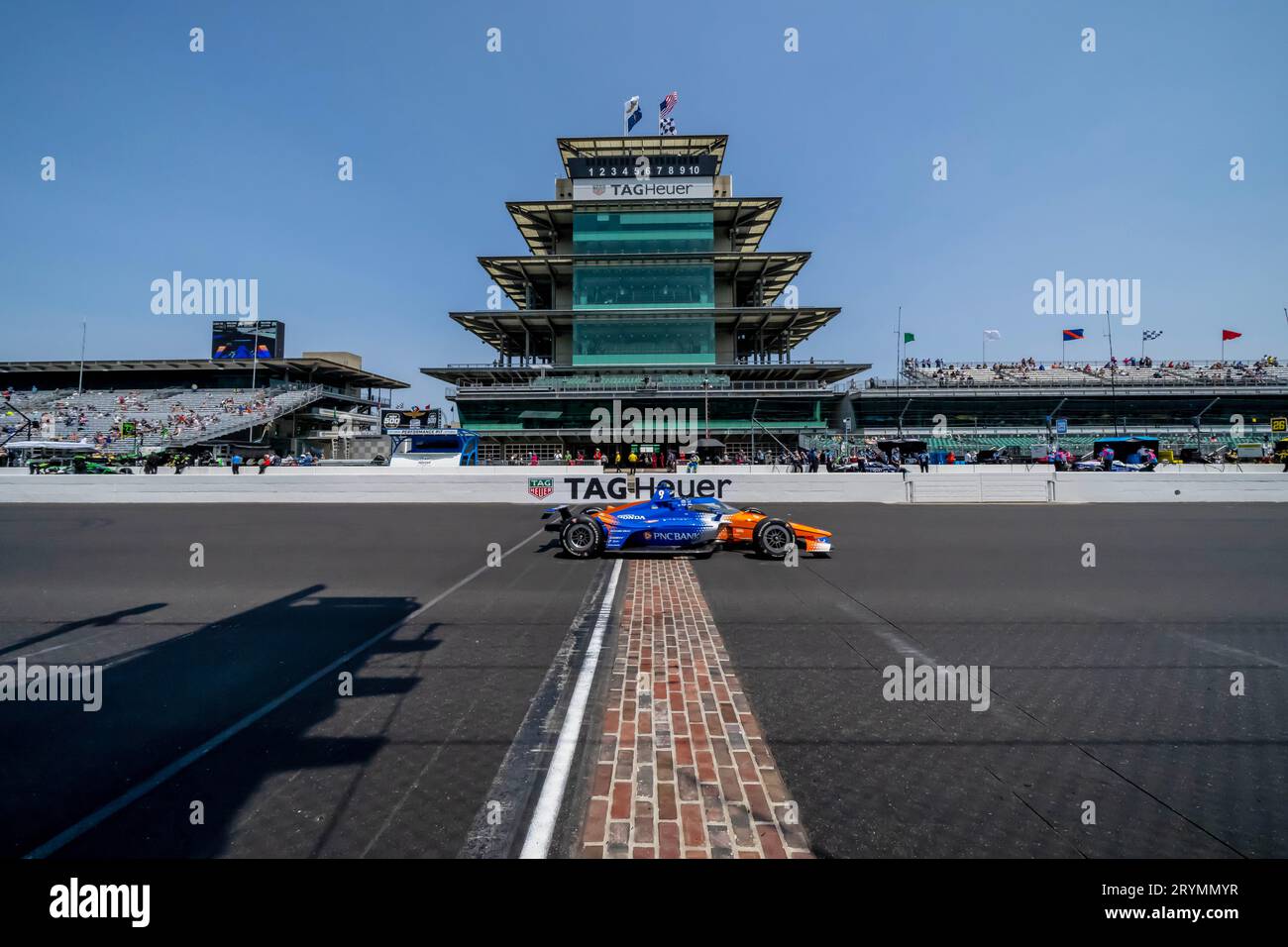 INDYCAR Series: 17 maggio Indianapols 500 Scott Dixon Foto Stock