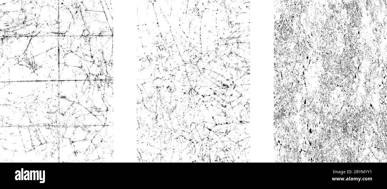 Sfondo rustico con elementi vintage bordi in rilievo, graffi e francobolli, per un effetto grunge sovrapposto. Illustrazione del vettore piatto Illustrazione Vettoriale