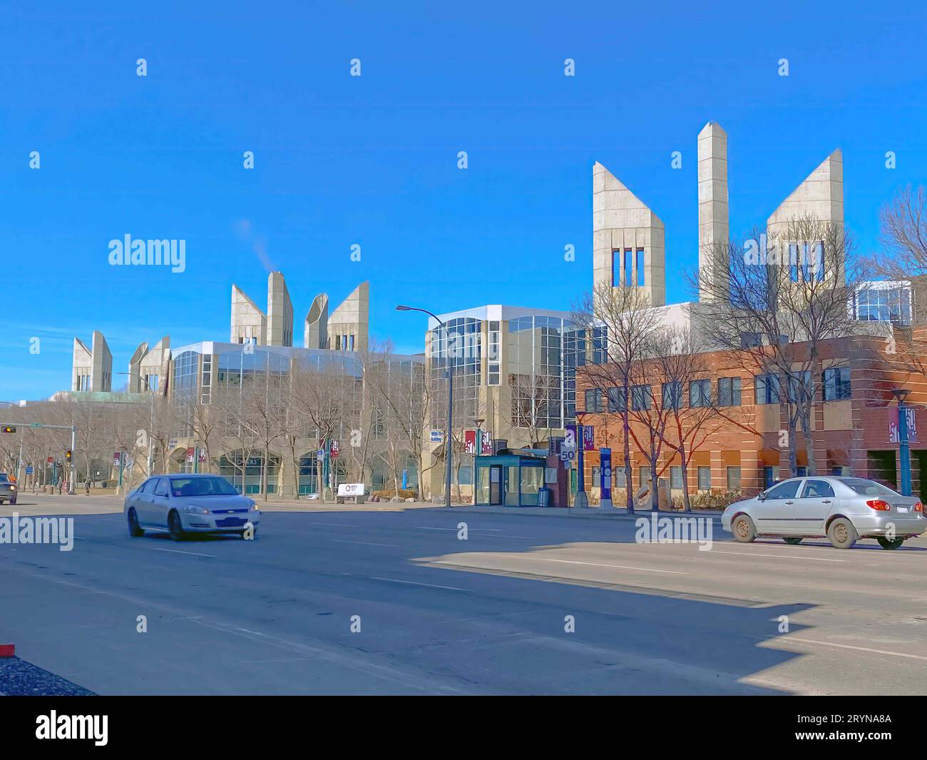 Edmonton, Alberta, Canada. 27 maggio 2023. La MacEwan University è un'università pubblica di primo livello situata nel centro di ed Foto Stock