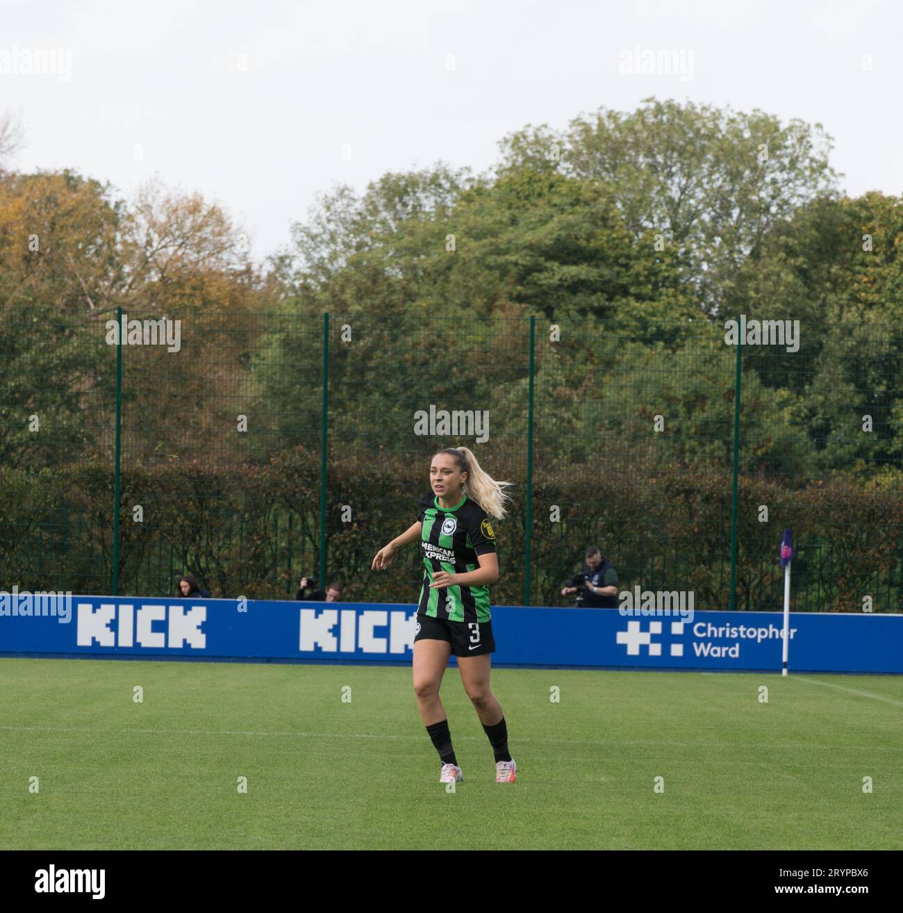 WSL Everton V Brighton & Hove Albion, una partita casalinga dell'Everton. Una vittoria per Brighton 2-1. Walton Park Stadium (Terry Scott/SPP) credito: SPP Sport Press Photo. /Alamy Live News Foto Stock