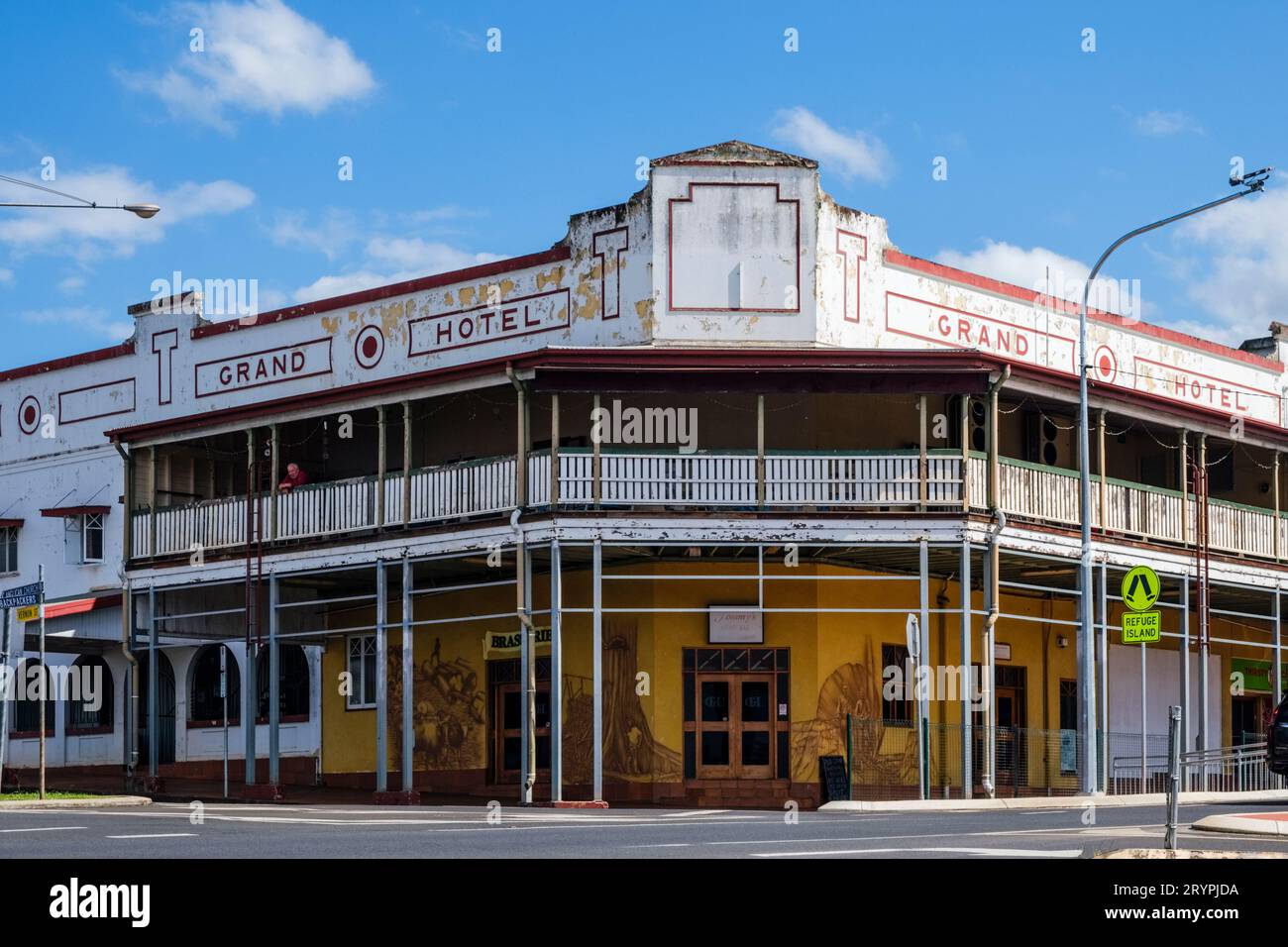 The Grand Hotel, Atherton, Queensland, Australia Foto Stock