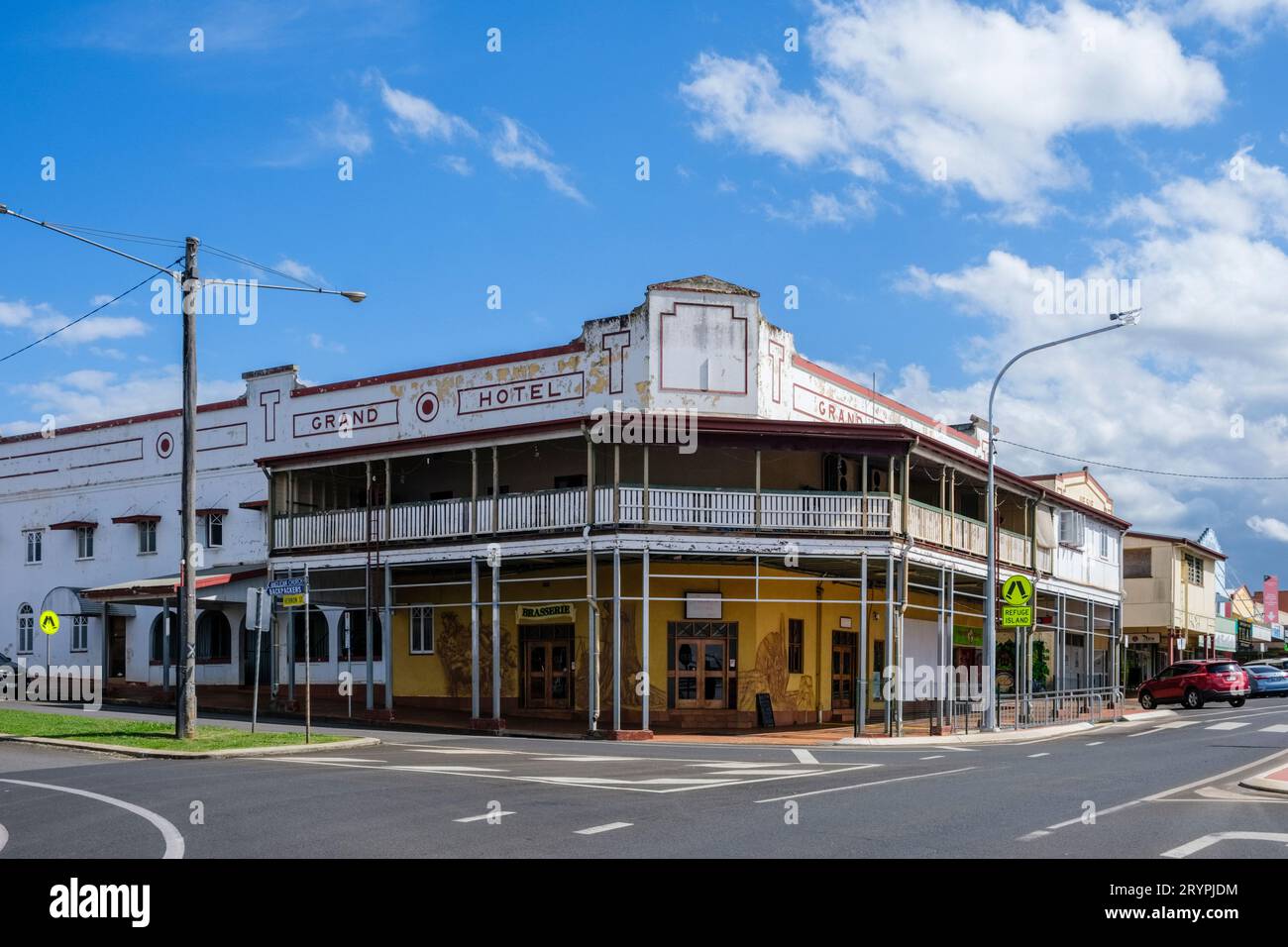 The Grand Hotel, Atherton, Queensland, Australia Foto Stock