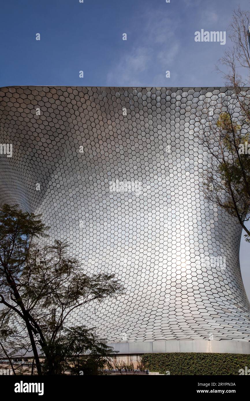 Museo Soumaya in Plaza Carso a città del Messico, Messico Foto Stock