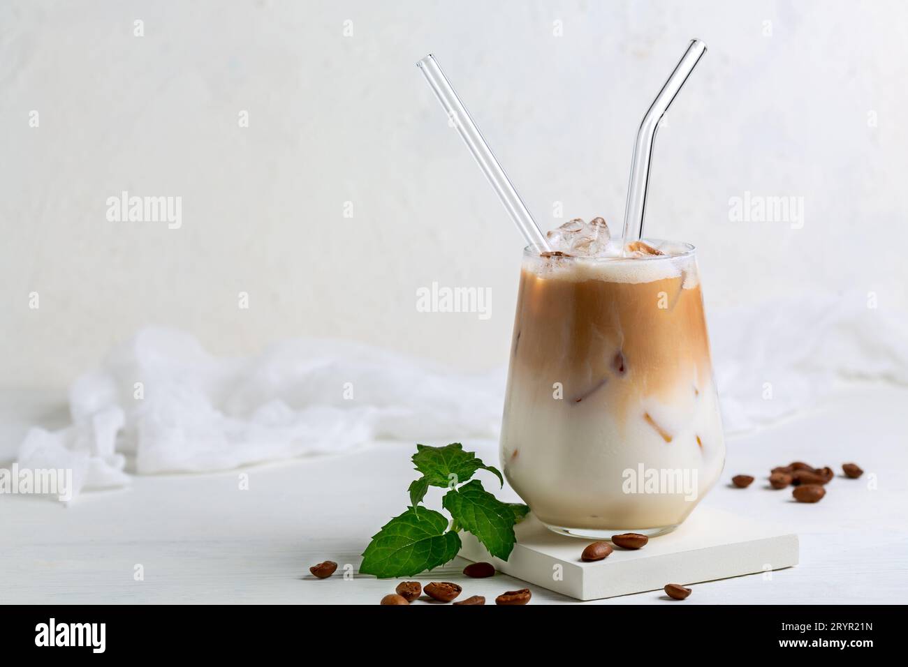 Caffè tailandese freddo. Foto Stock