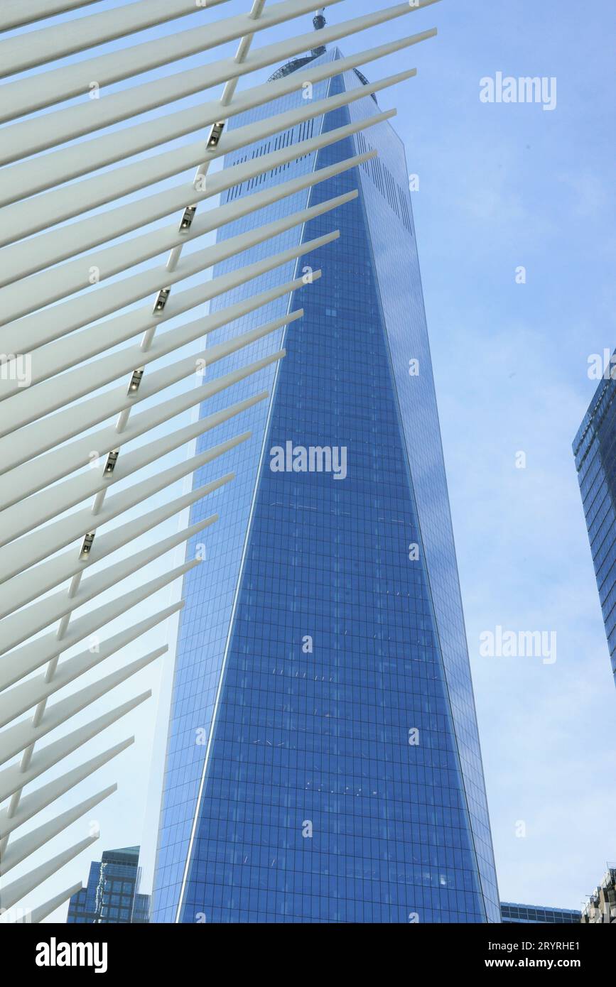One World Trade Center di New York City, NY Foto Stock