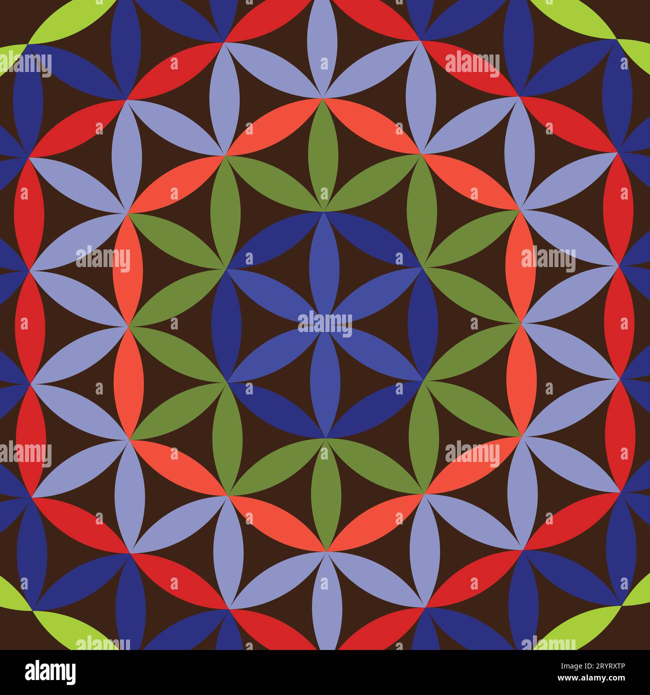 Sfondo geometrico spaventato. illustrazione vettoriale Illustrazione Vettoriale