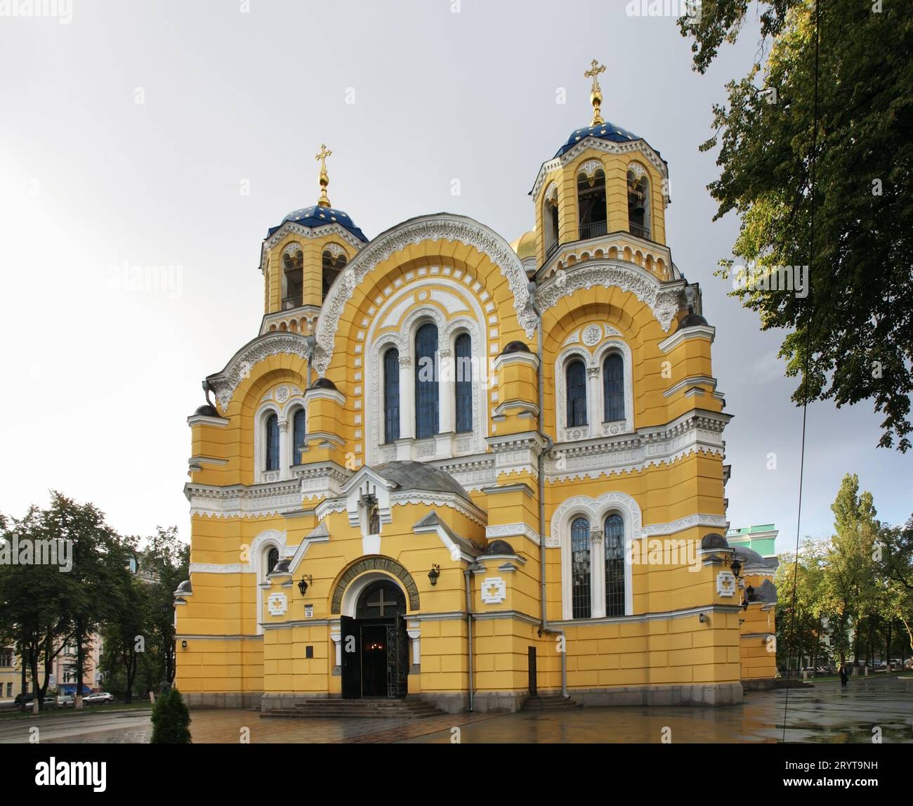 Cattedrale di San Vladimiro di Kiev. L'Ucraina Foto Stock