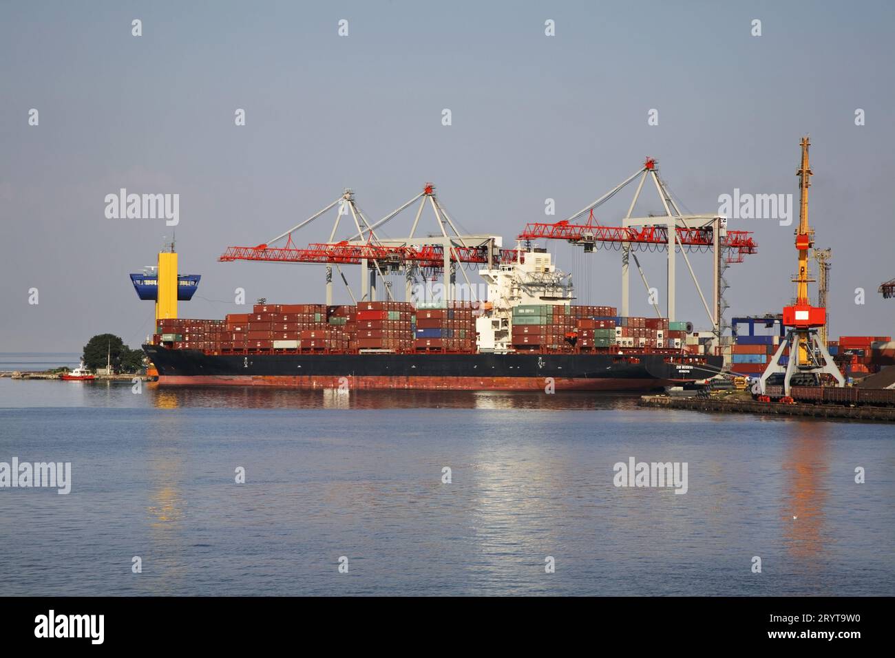 Porto di Mare di Odessa. L'Ucraina Foto Stock