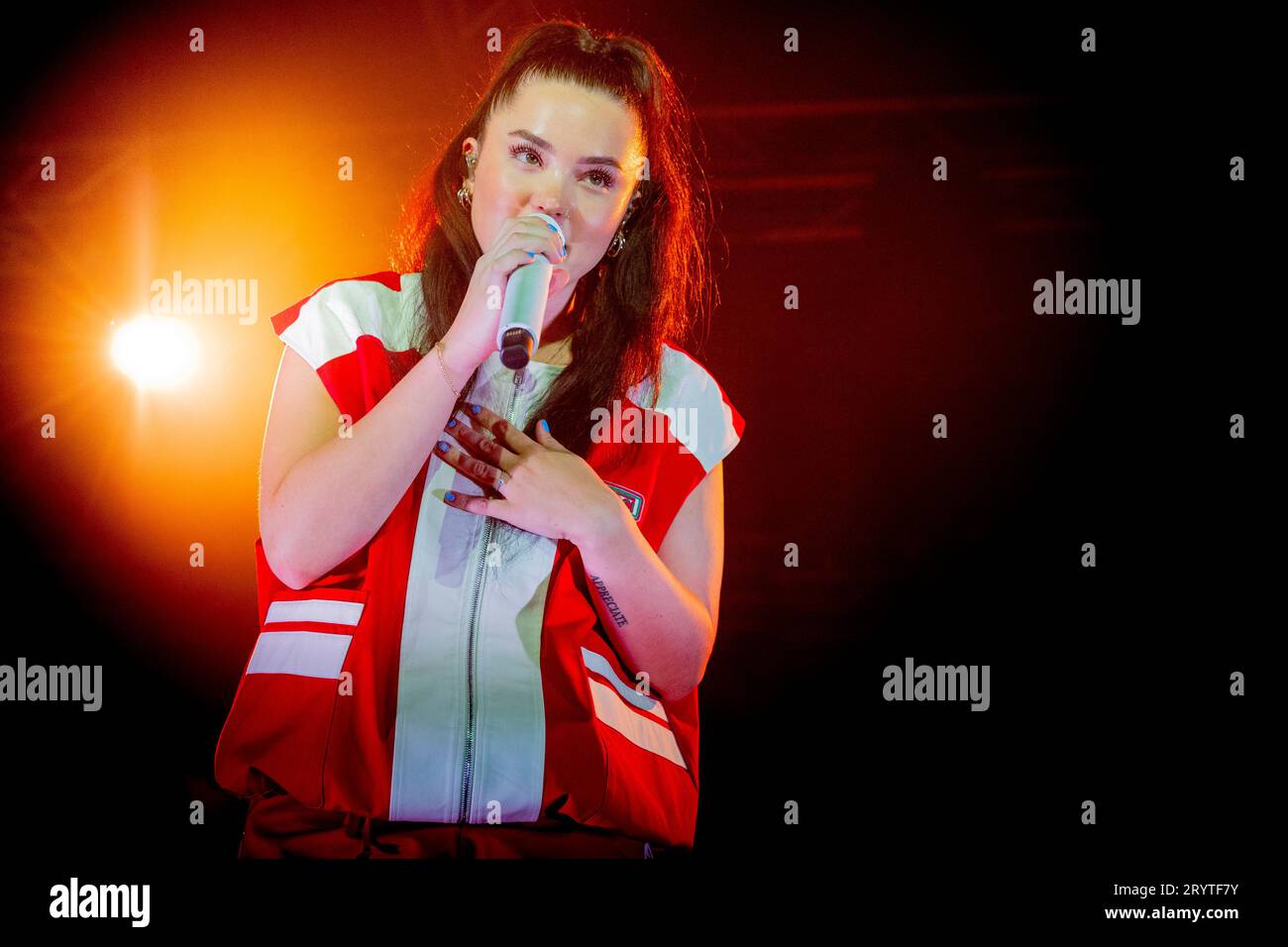 Italia 24 settembre 2023 Lauren Spencer-Smith - Mirror tour - Live al Gate Club Milano © Andrea Ripamonti / Alamy Foto Stock