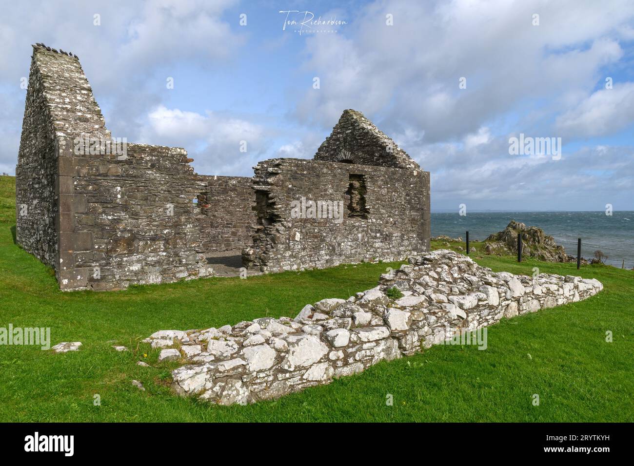 St.Ninians Chapel all'Isola di Whithorn a Galloway Foto Stock