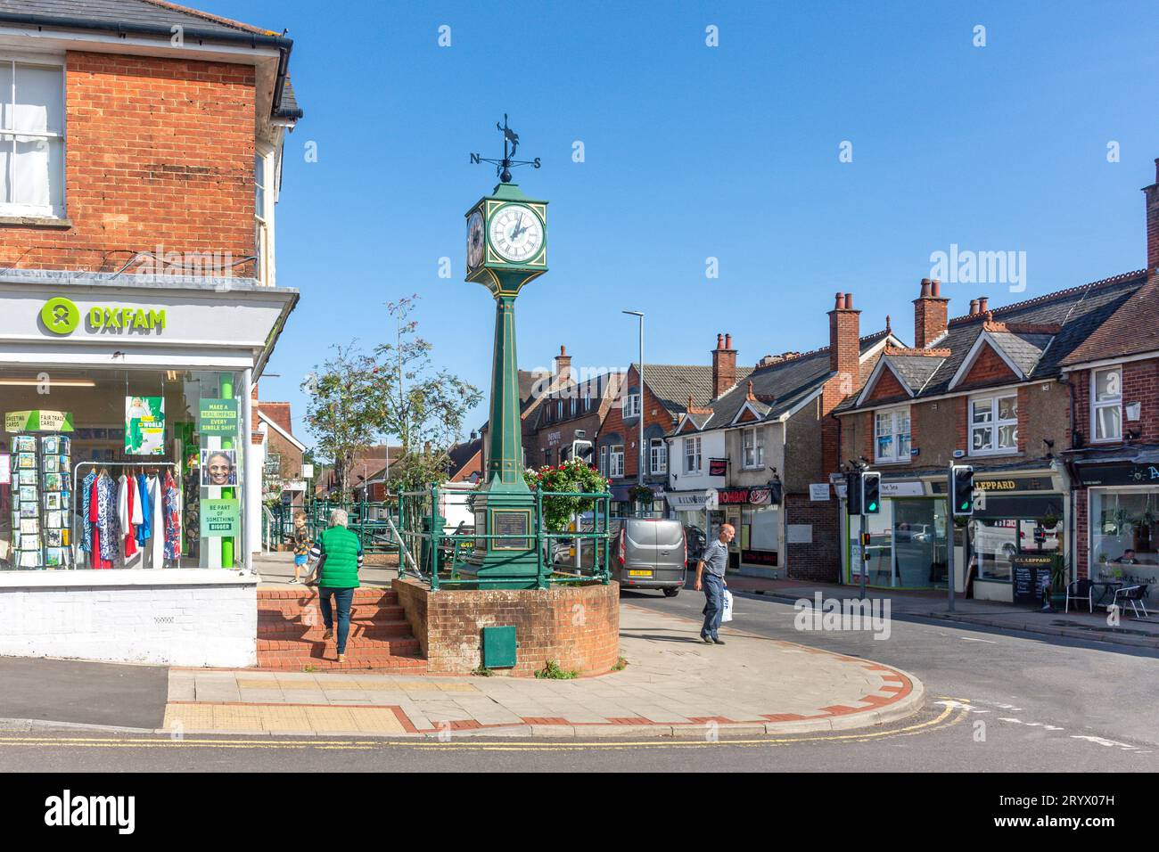 High Street, Heathfield, East Sussex, Inghilterra, Regno Unito Foto Stock