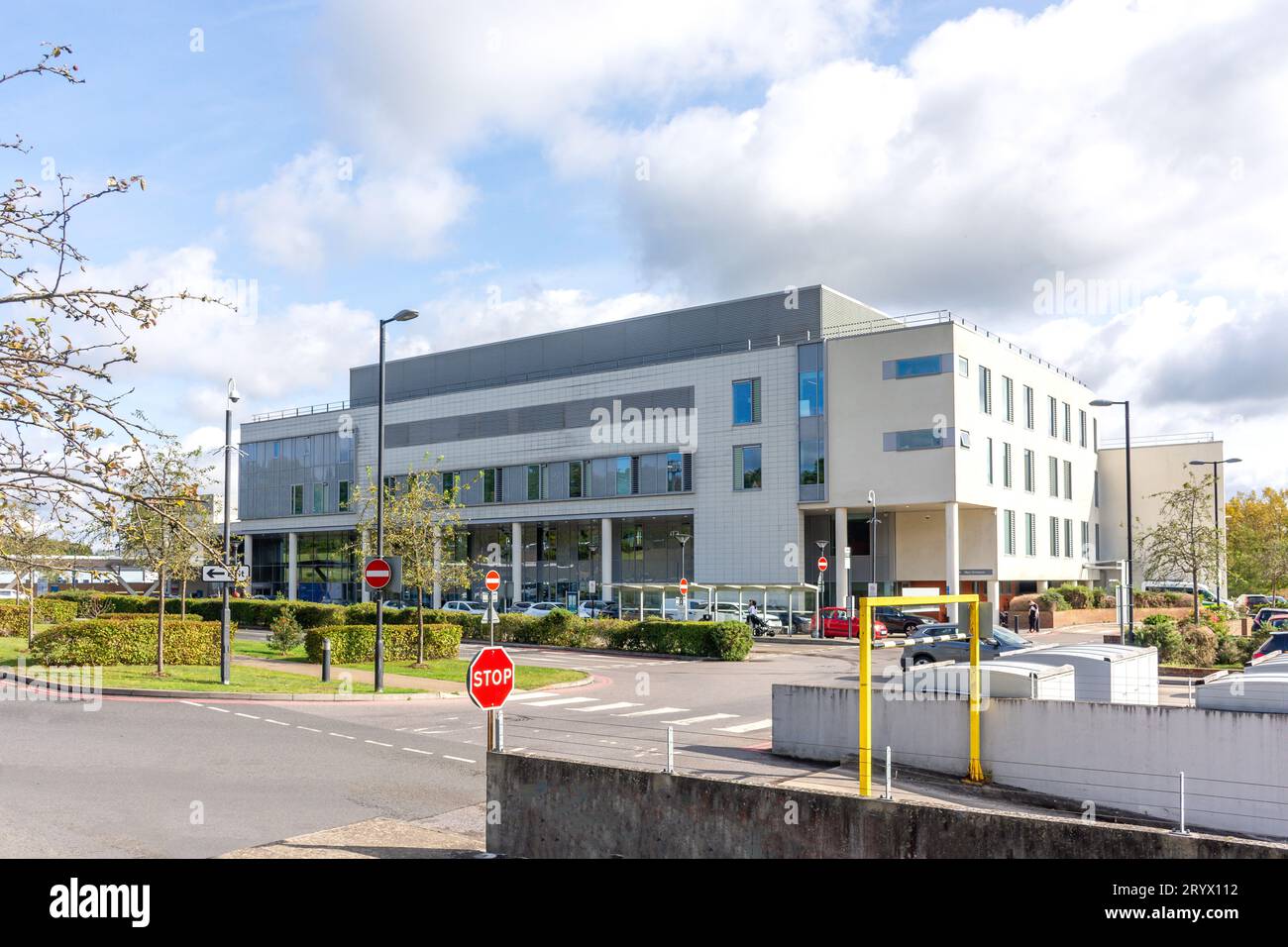 Tunbridge Wells Hospital a Pembury, Tonbridge Road, Pembury, Kent, Inghilterra, Regno Unito Foto Stock