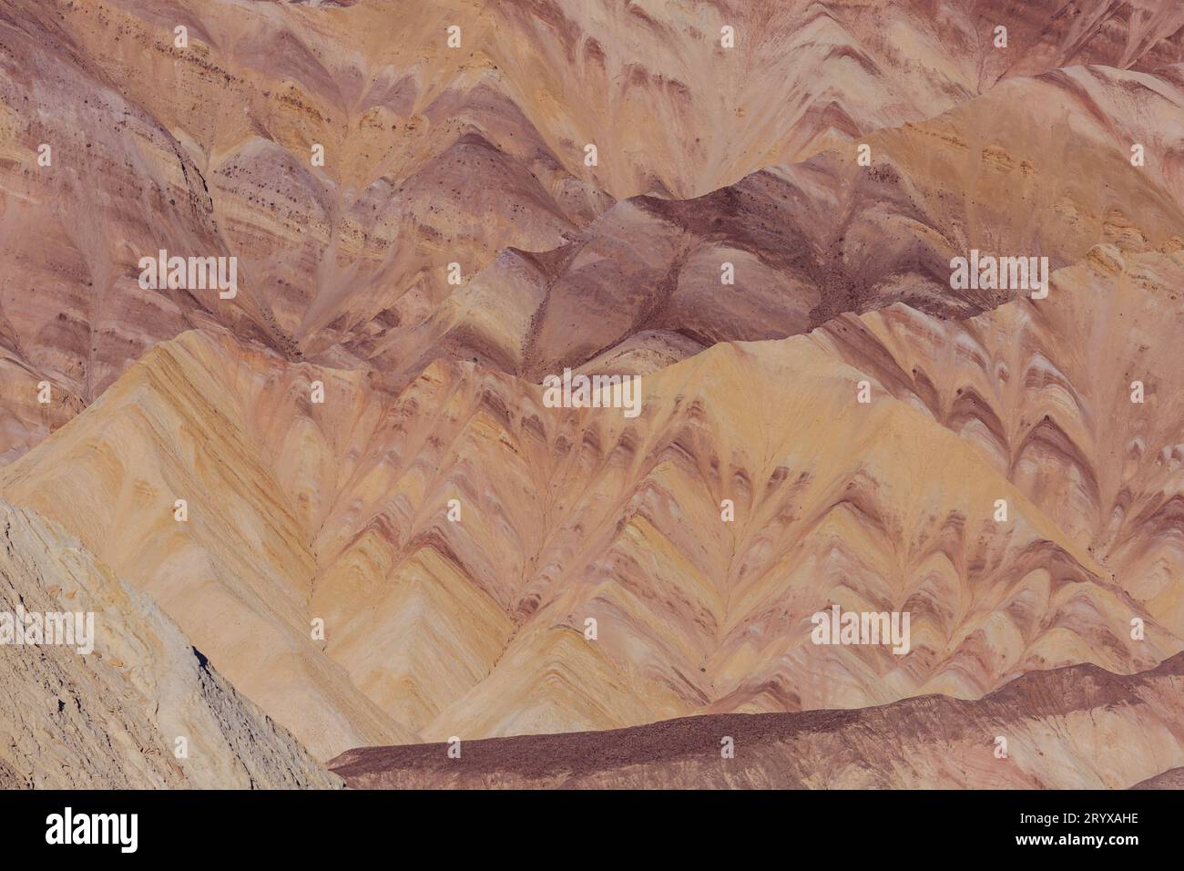 Le dune di sabbia nel Parco Nazionale della Valle della Morte, CALIFORNIA, STATI UNITI D'AMERICA Foto Stock