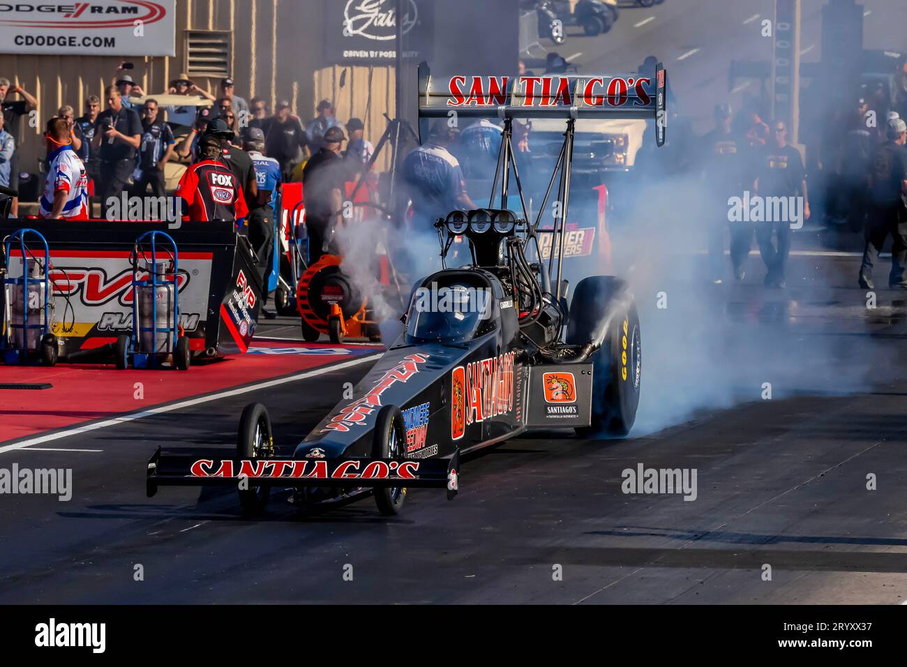 Serie NHRA: 14 luglio Dodge Power Brokers NHRA Mile-High Nationals Foto Stock