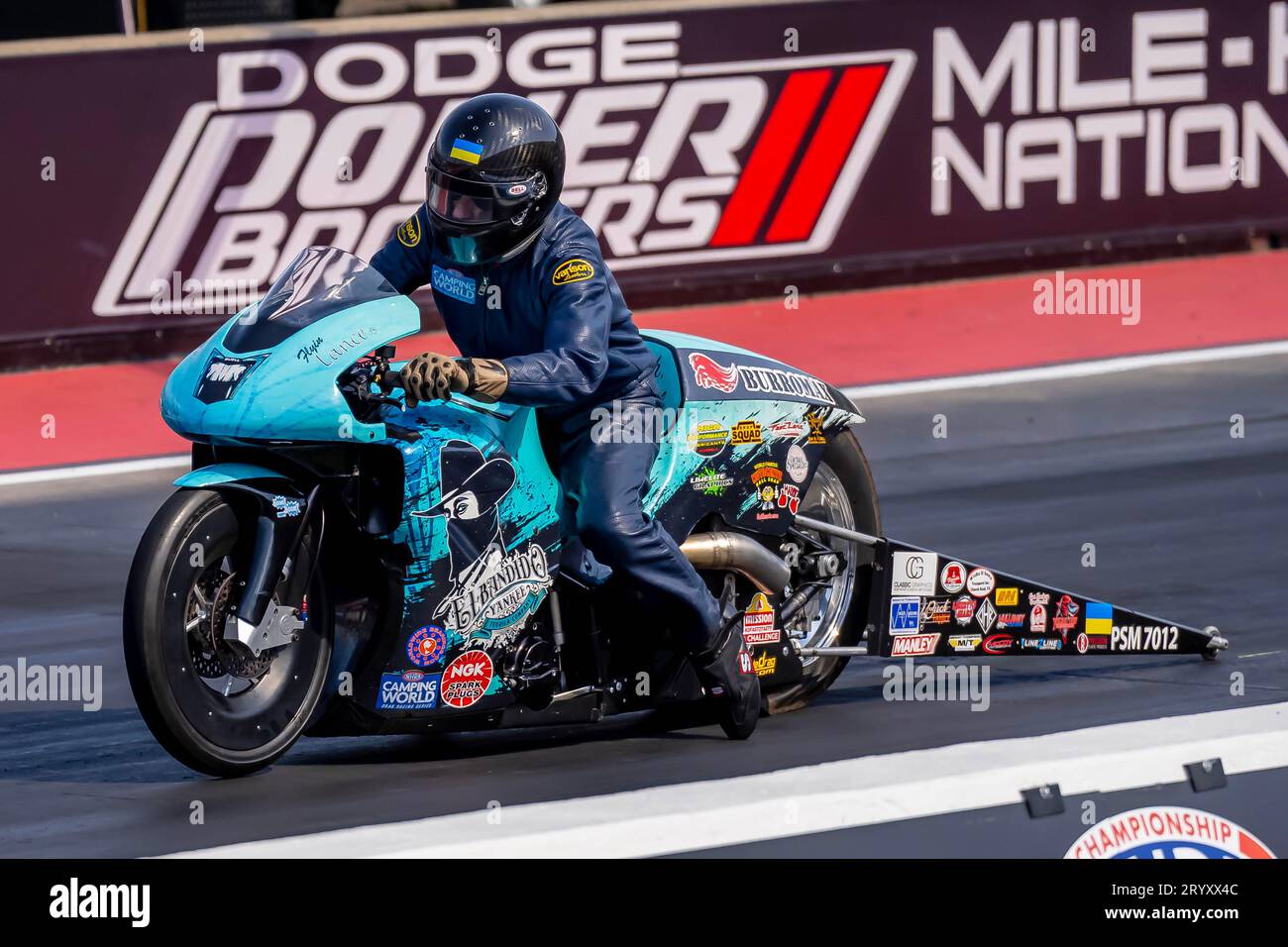 Serie NHRA: 14 luglio Dodge Power Brokers NHRA Mile-High Nationals Foto Stock