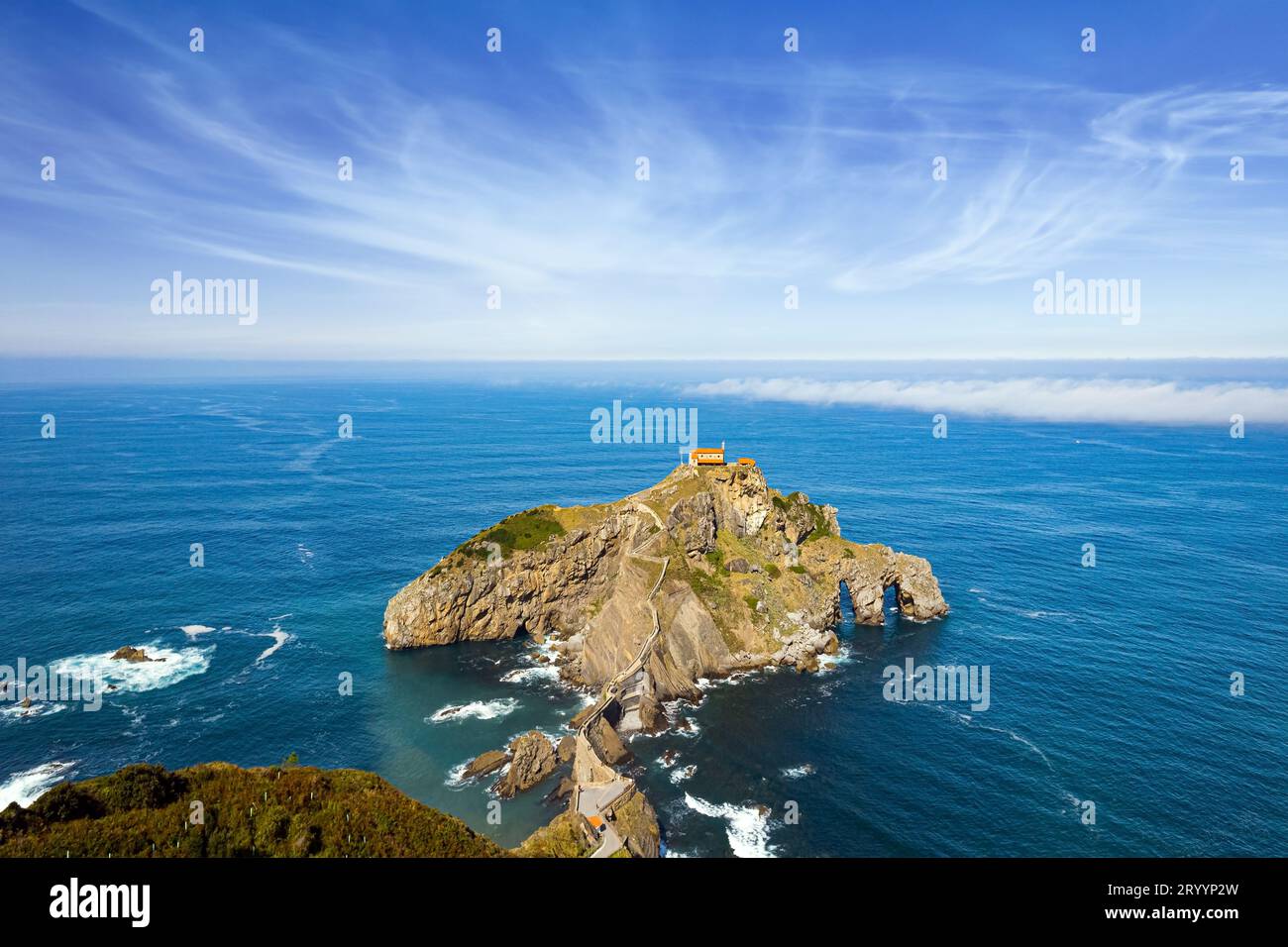 La costa più straordinaria della Spagna Foto Stock