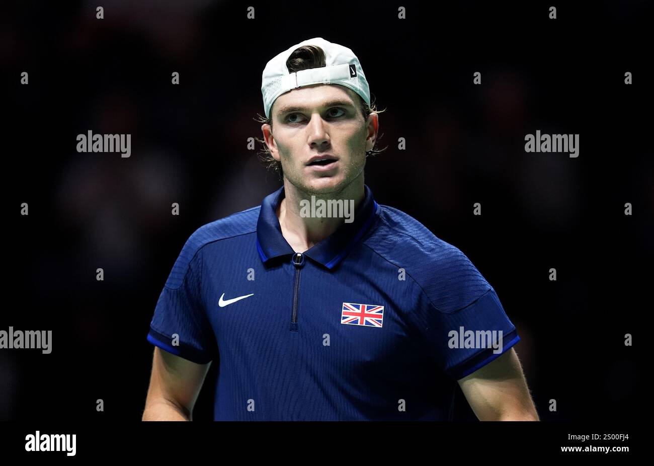 Foto del file datata 13-09-2024 del Jack Draper della Gran Bretagna. Driven Jack Draper crede di avere la formula giusta per sfidare Carlos Alcaraz e Jannik Sinner nel 2025. Data di pubblicazione: Lunedì 23 dicembre 2024. Foto Stock
