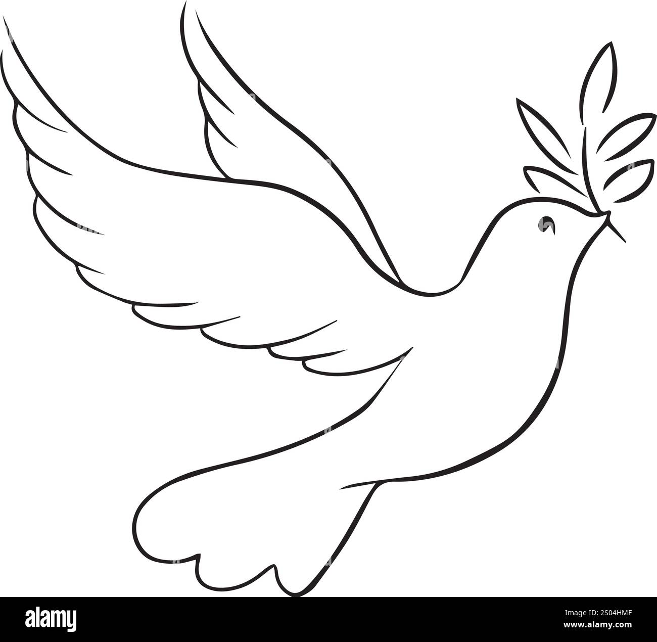 disegni tradizionali di uccelli Illustrazione Vettoriale