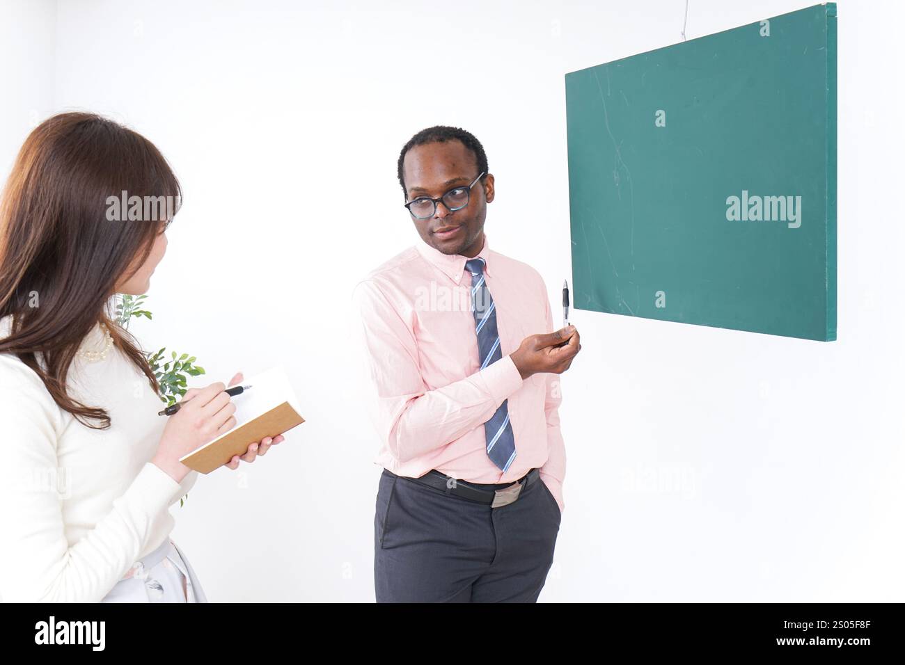 Insegnamento di lingue straniere Foto Stock