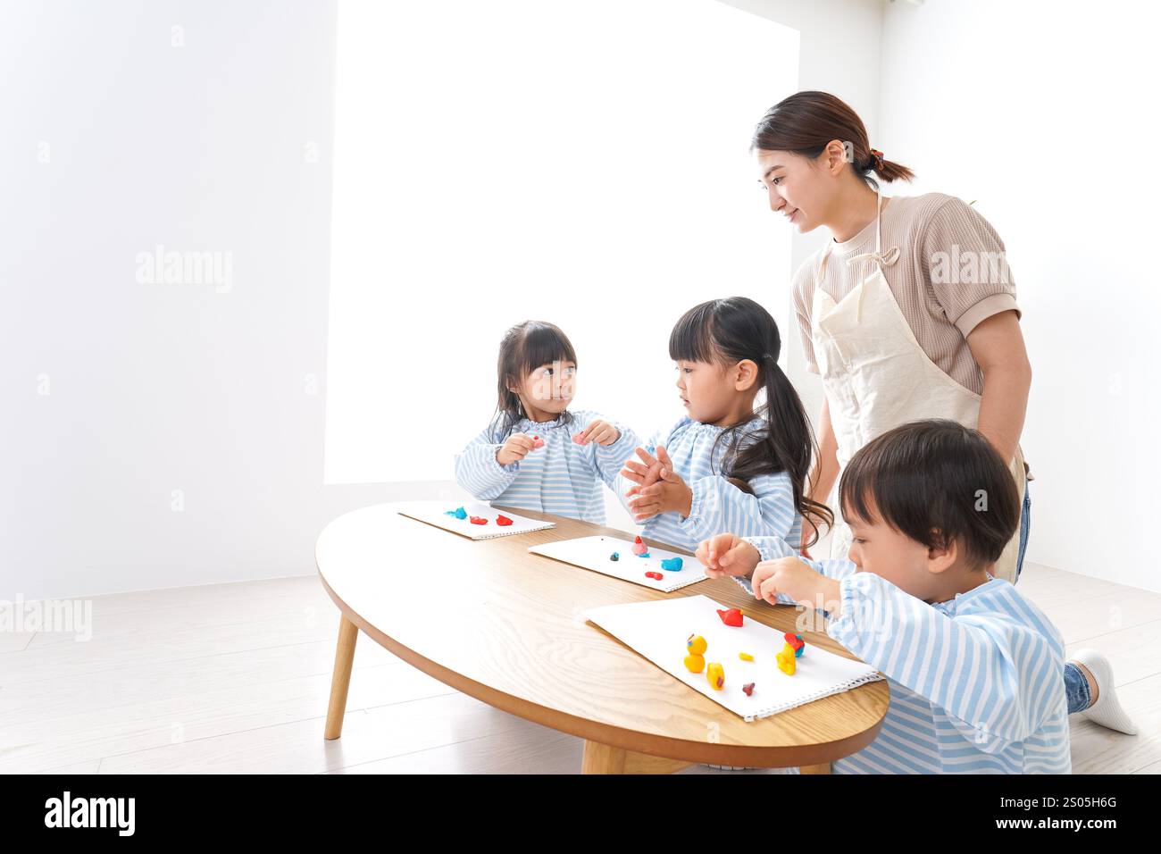 Scuola materna Foto Stock
