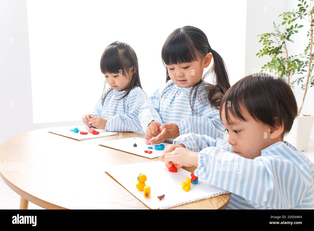Scuola materna Foto Stock