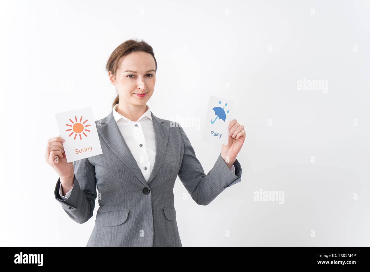 Insegnante di inglese nativo Foto Stock