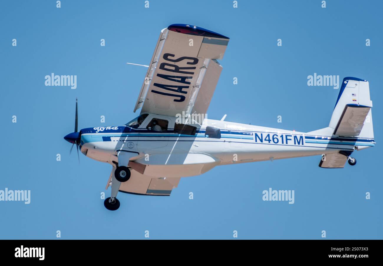 Helio H295 Courier JAARS a Oshkosh EAA 2024 Foto Stock
