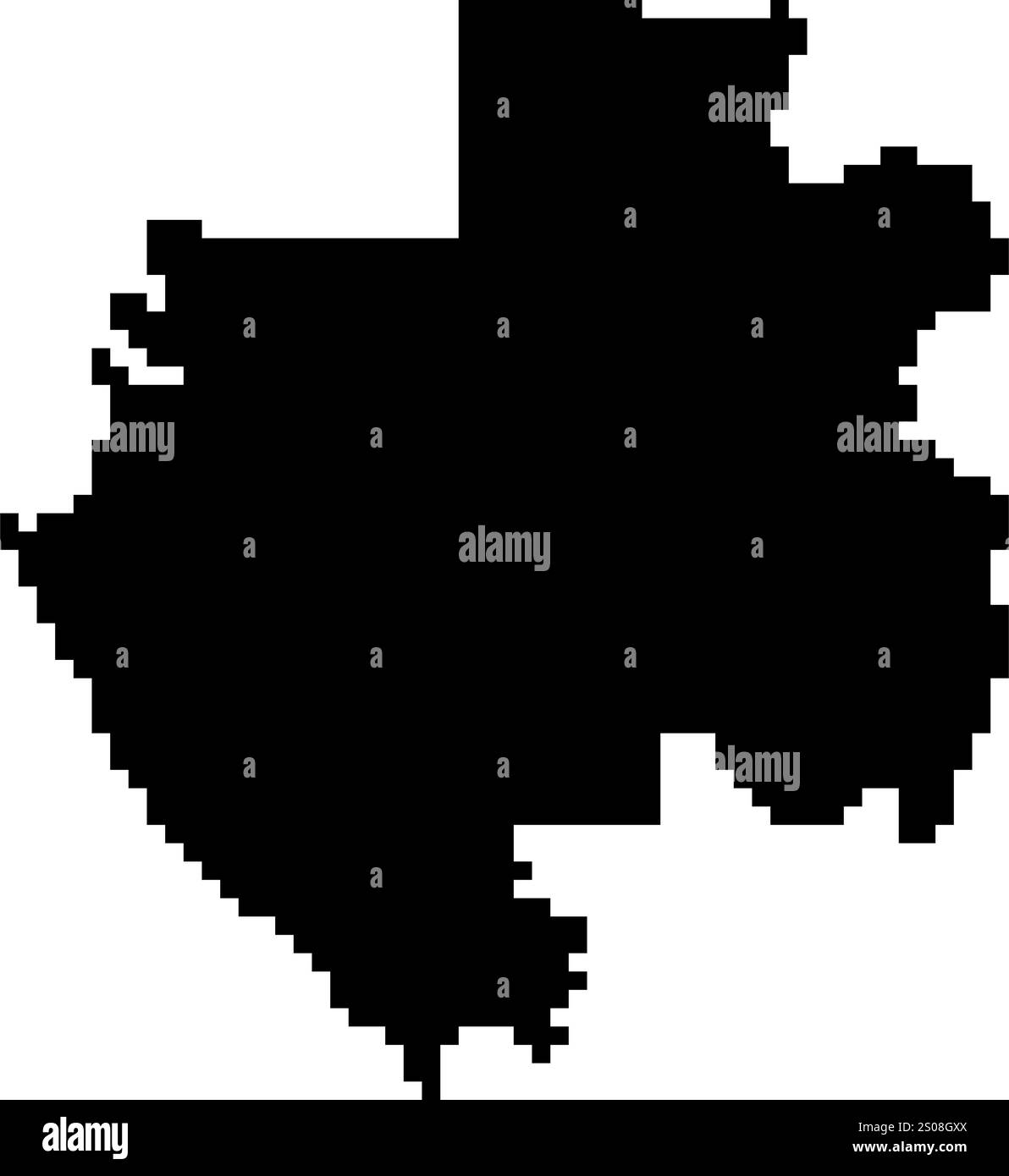 Icone pixellate della mappa del mondo in stile a 8 bit, con oltre 190 paesi. Perfetto per l'arte digitale, i progetti didattici e i progetti a tema. Illustrazione Vettoriale