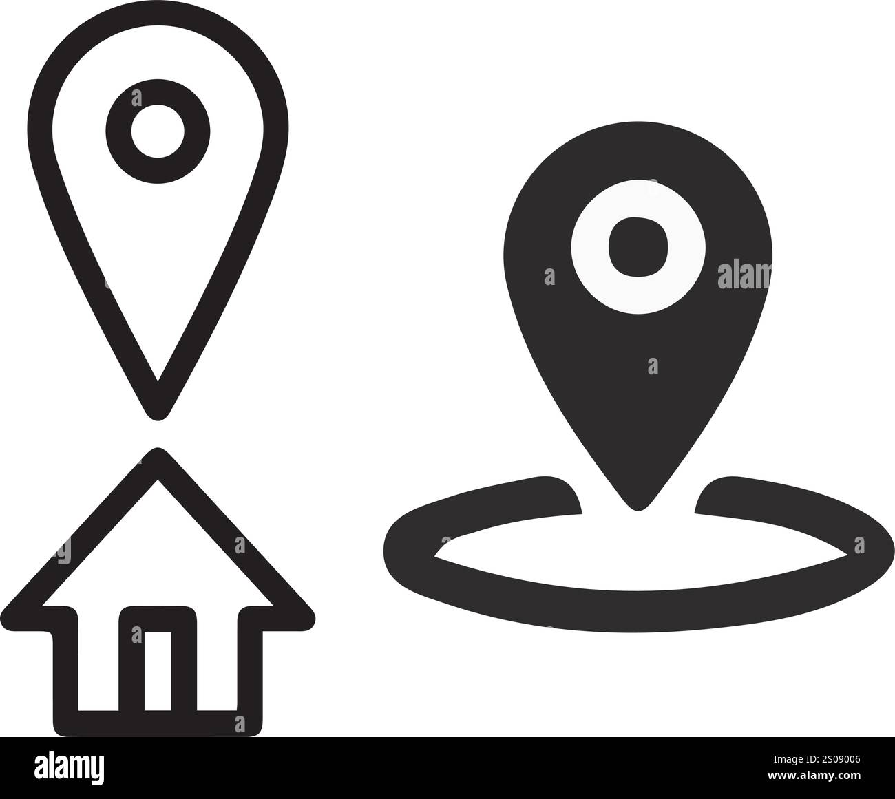 icone vettoriali dei social media Illustrazione Vettoriale