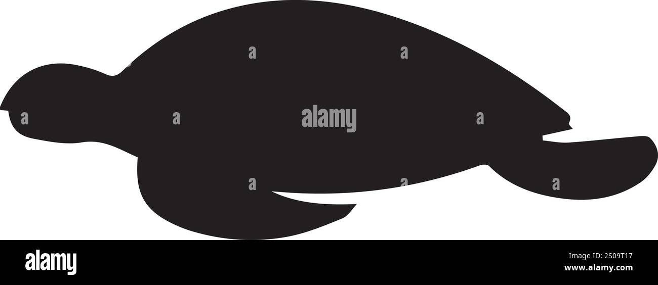 tartaruga vettoriale colorata, illustrazione di animali rettili Illustrazione Vettoriale