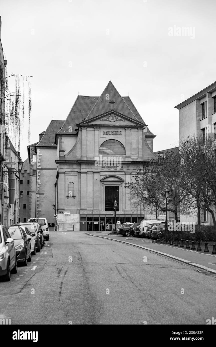 Metz, Francia - 23 gennaio 2022: Il Museo di Metz, Musee de la Cour d'Or, Metz Metropole a Metz, Francia, è stato fondato nel 1839. Foto Stock