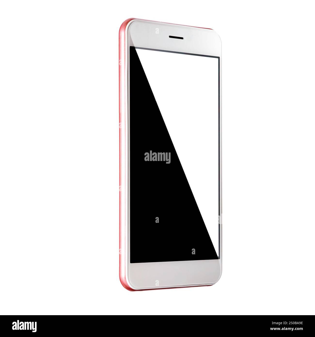 Smart phone isolato Foto Stock