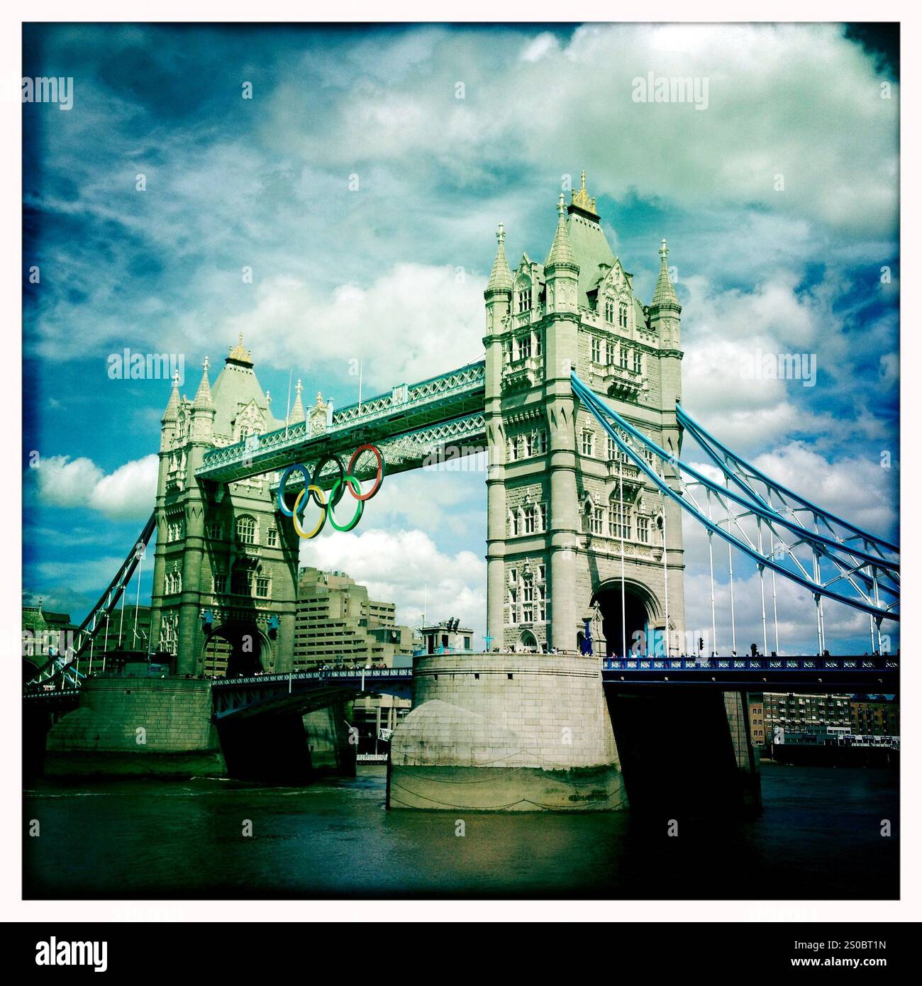 Il Tower Bridge London Inghilterra England Foto Stock