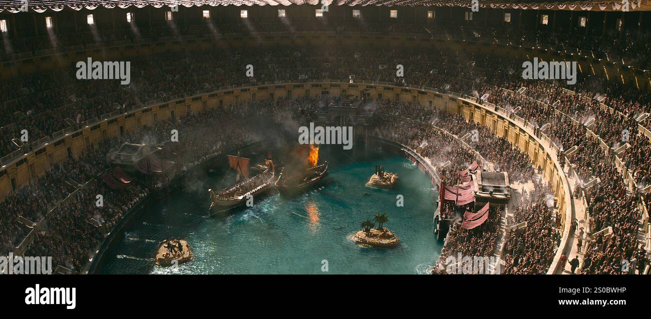 GLADIATOR II (2024), diretto da RIDLEY SCOTT. Credito: FOTO/album DI IMPORTANZA FONDAMENTALE Foto Stock