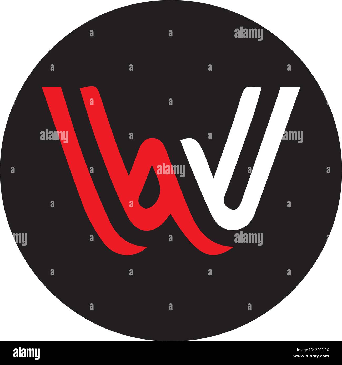 logo composto da lettere vettoriali Illustrazione Vettoriale