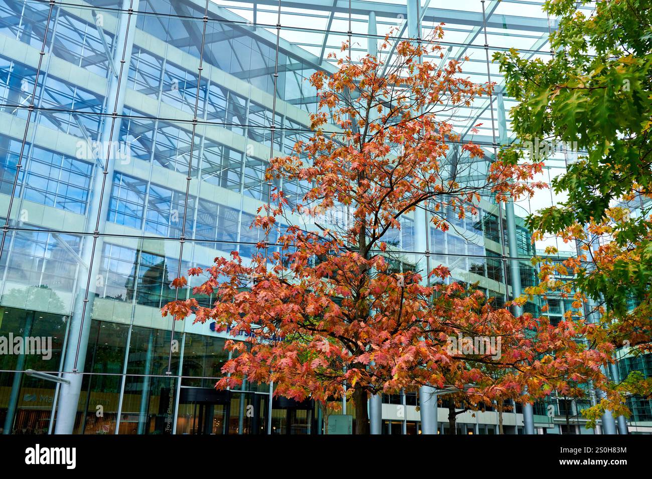 Tower Place, Lower Thames St, edifici del quartiere finanziario, Londra, Inghilterra, Regno Unito Foto Stock