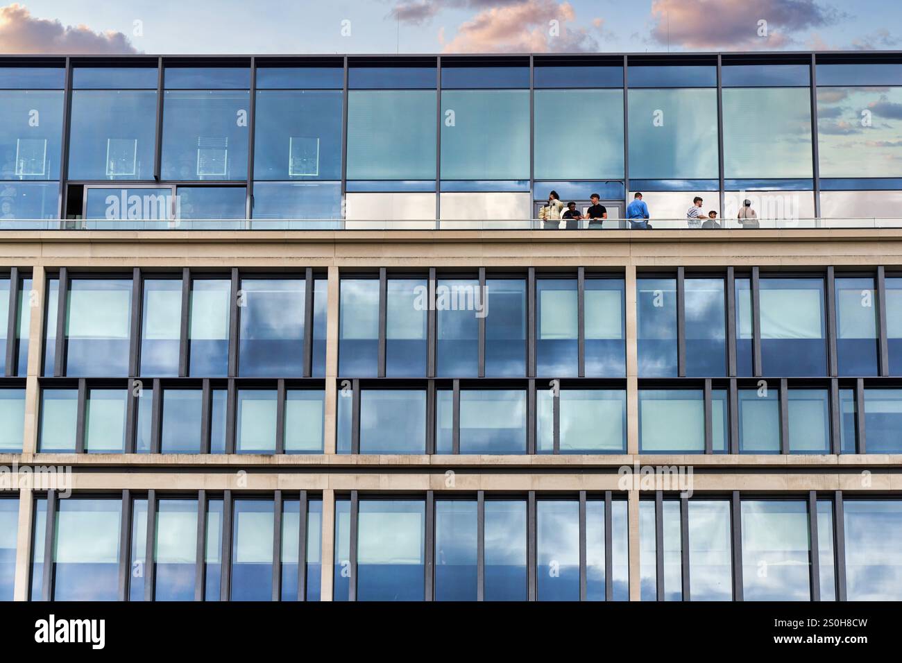 Città di Londra, edifici del quartiere finanziario, Londra, Inghilterra, Regno Unito Foto Stock