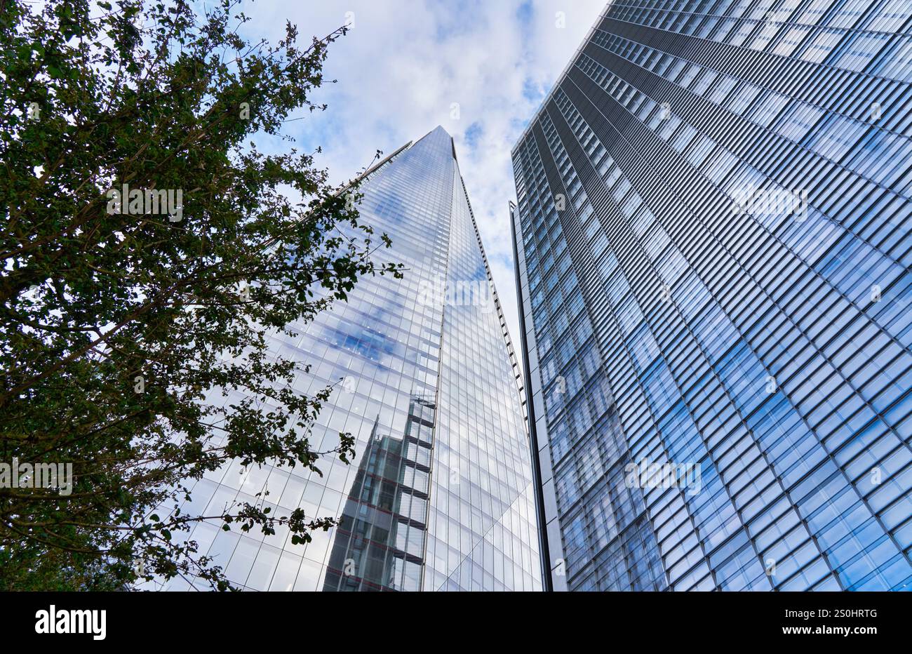 The Shard, 1 London Bridge St, edifici del quartiere finanziario, Londra, Inghilterra, Regno Unito Foto Stock