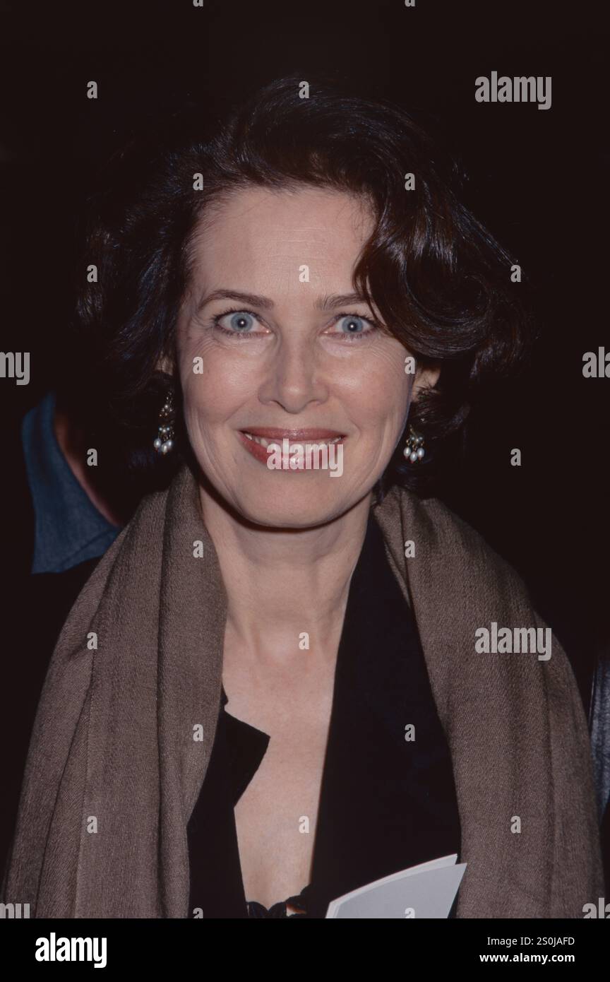 Dayle Haddon partecipa alla prima di 'Agnes Brown' al Loews e-Walk Theatre di New York il 1 marzo 2000. Foto di Henry McGee/MediaPunch Foto Stock