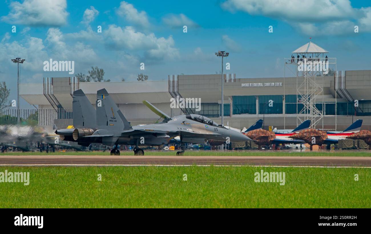 Royal Malaysia Air Force Sukhoi su-30MKM M52-05 Foto Stock