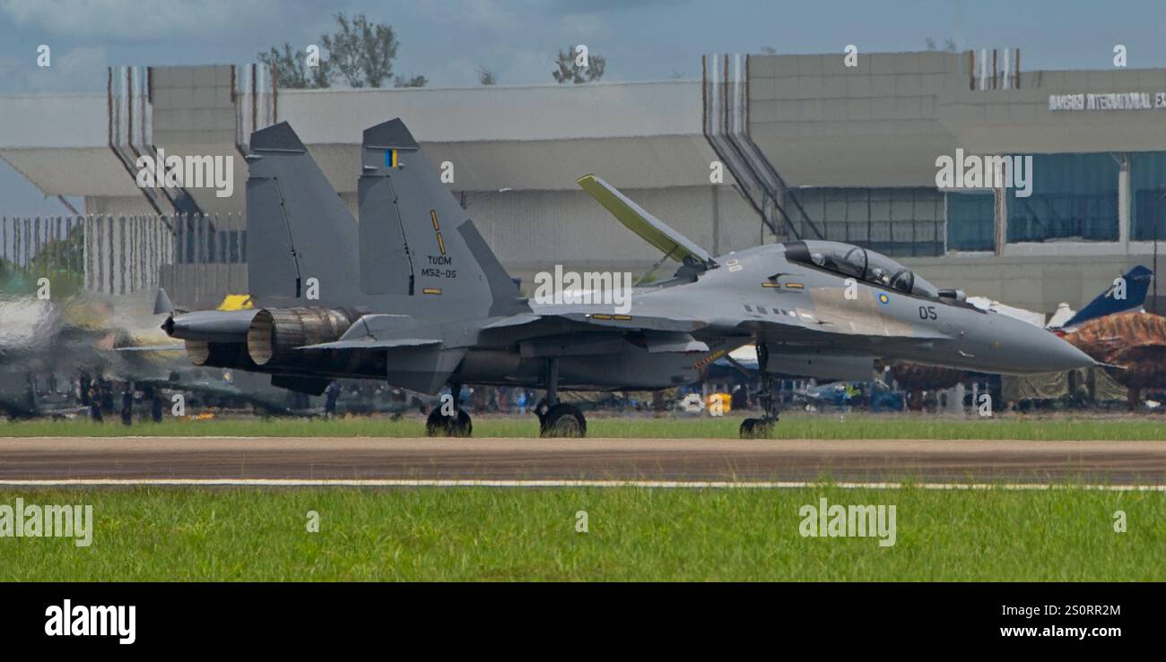 Royal Malaysia Air Force Sukhoi su-30MKM M52-05 Foto Stock