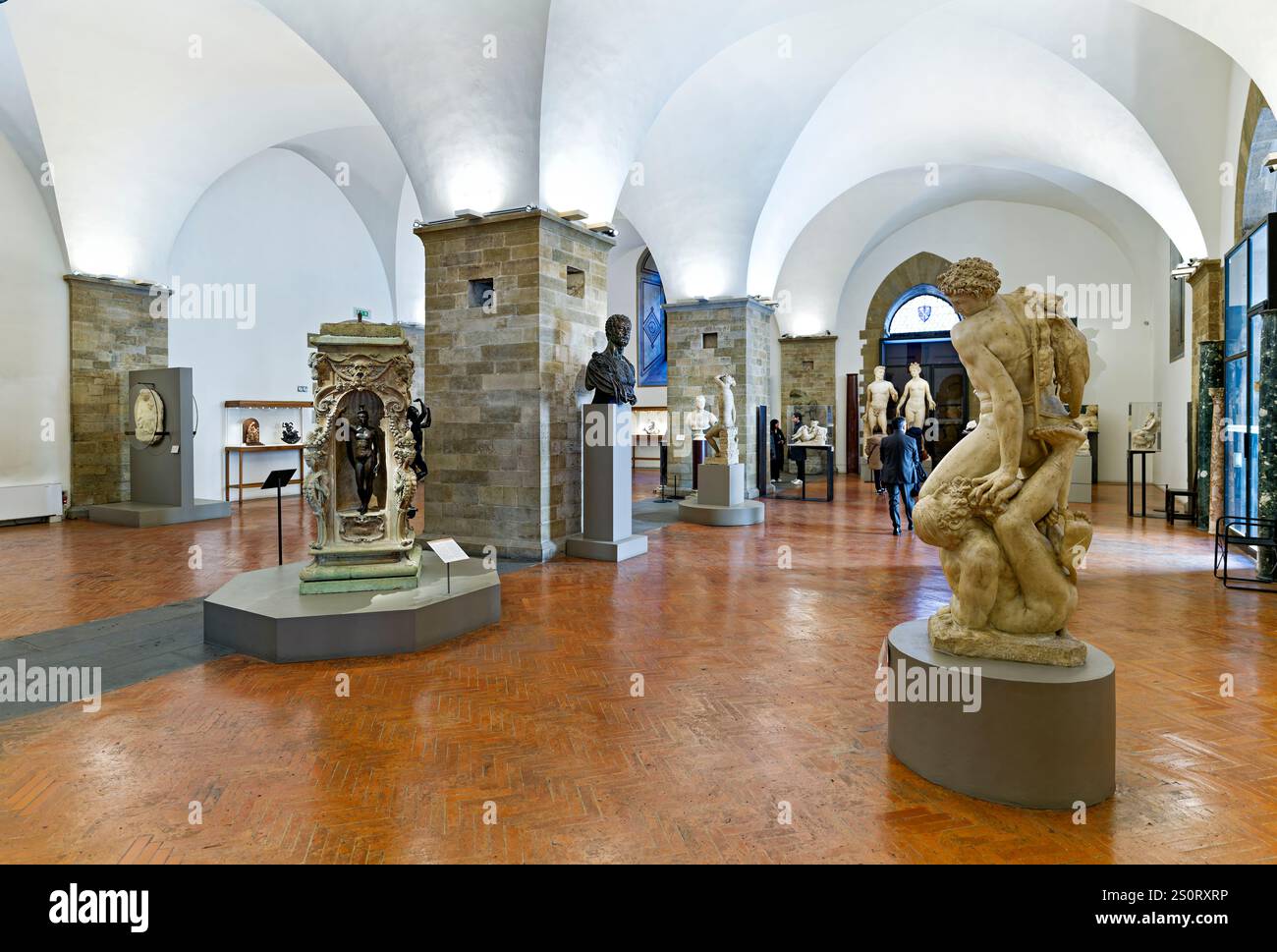 Firenze Toscana Italia. Museo Nazionale del Bargello. Museo d'arte nazionale. Sculture classiche Foto Stock