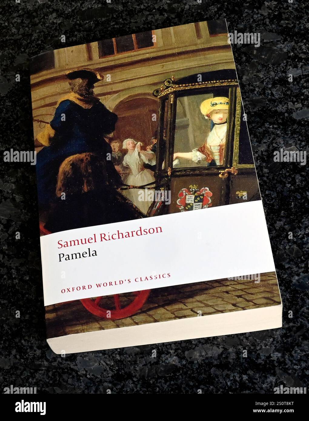 Pamela; or, Virtue Rewarded è un romanzo epistolare pubblicato per la prima volta nel 1740 dallo scrittore inglese Samuel Richardson. Considerato uno dei primi veri Engli Foto Stock